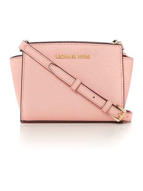 michael kors pink bags|Michael Kors pink crossbody bag.